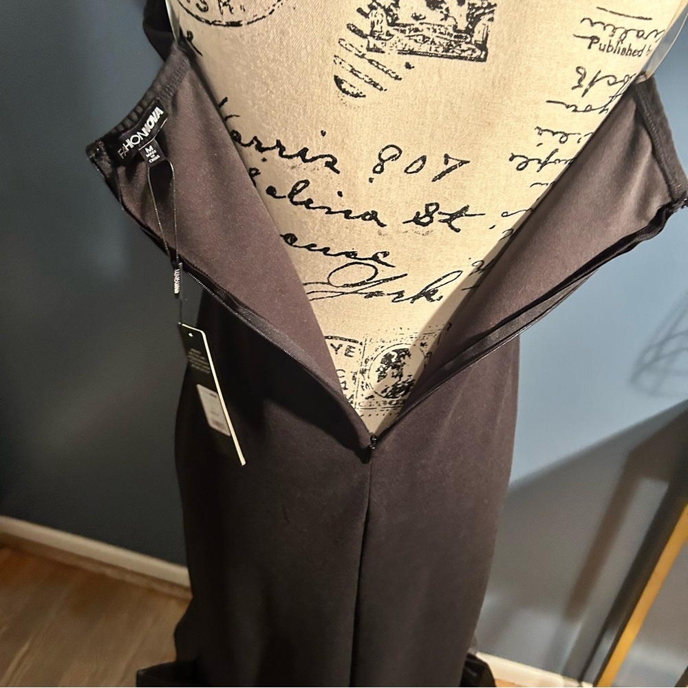 Fashion Nova Black Midi Dress - Picture 10 of 16